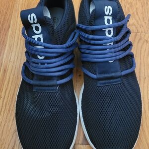 Adidas Mesh Sneakers in Black and Navy